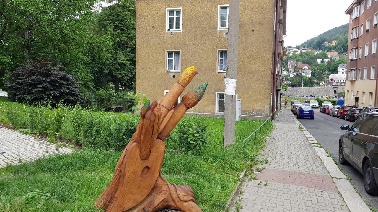 Apartmán Pod Zámkem Decin Exteriér fotografie